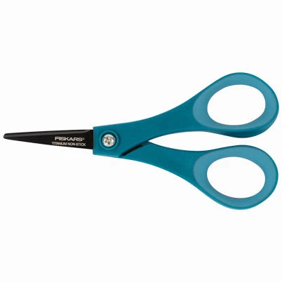 Detail Scissors with Titanium Blades, 5 Inch Length for Precision Cutting