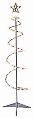 6-Foot LED Bluetooth Tape Light Spiral Tree Decoration