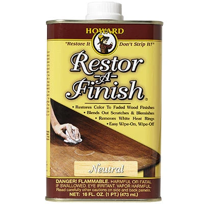 Restor-A-Finish Wood Finish, Neutral, 16 oz.