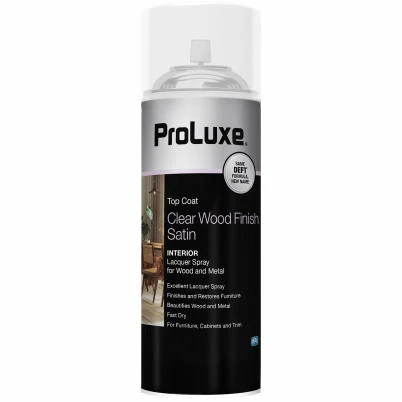 Satin Clear Wood Finish, 12.25 Ounce Aerosol Spray