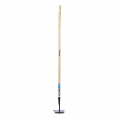 Garden Hoe with Durable Hardwood Handle for Efficient Soil Cultivation