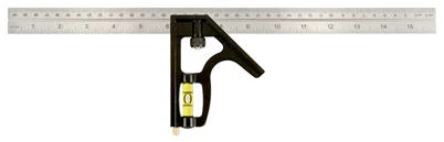 Combination Square, Zinc, 16-In.
