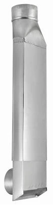 ALU STRAIGHT VENT DUCT