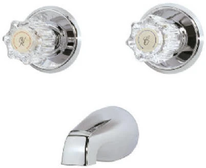 HP CHR 2HAND TUB FAUCET