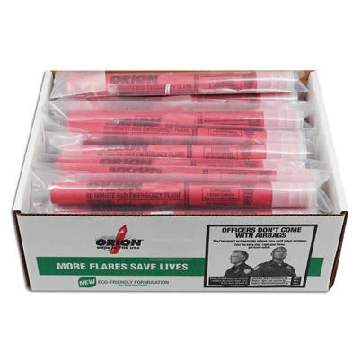 Emergency Road Flares with 20 Minute Burn Time, Safety Signal Flares