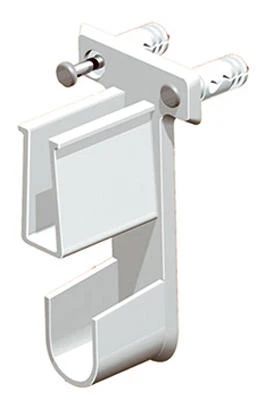 Superslide White End Bracket