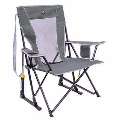 Comfort Pro Folding Rocker, Gray