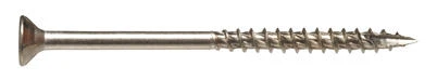 Power Pro Stainless Steel Exterior Screws, Self-drilling, Star Drive, 3-inch X #10, 5-pounds
