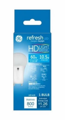 Refresh HD LED Specialty Light Bulb, Daylight, 800 Lumens, 10 Watt