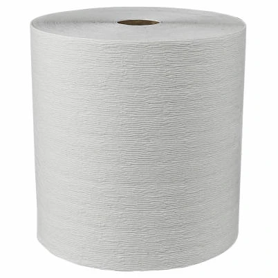 Hard Roll Paper Towels, White, 8"w X 600'l, 6 Pk, 1.5" Core, Dispenser #09765