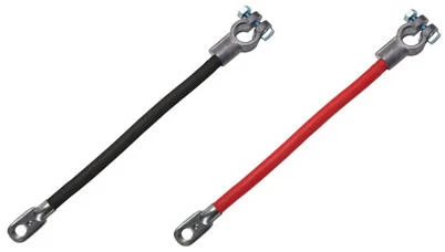 Top Post Battery Cable, 2 American Wire Gauge, Red, 48 Inches Long