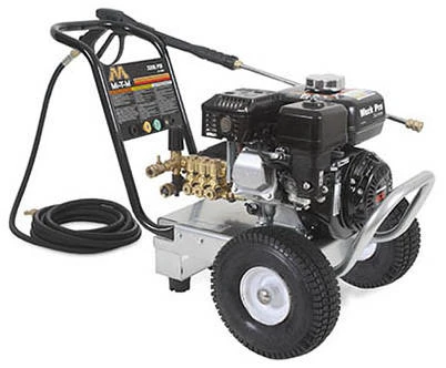 Pressure Washer, 196cc Horizontal Gas Engine, 3200-PSI, 2.4 GPM