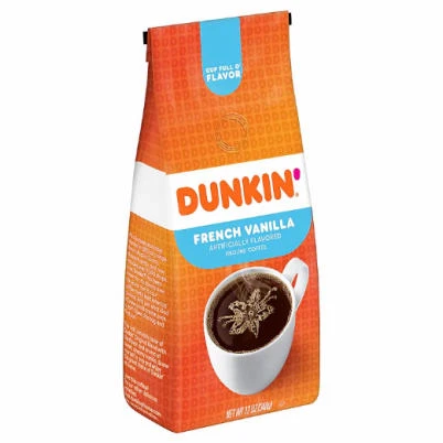 DUNKIN DONUT COFFEE GRN VAN 12OZ