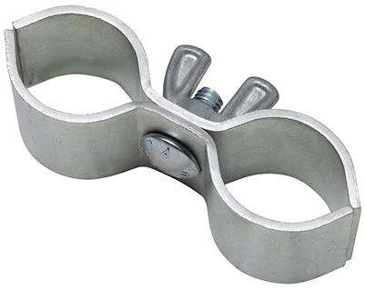 Pipe Clamp, Zinc, 1-5/8 In.