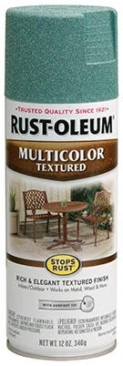 Multi-Color Textured Spray Paint, Sea Green, 12-oz.
