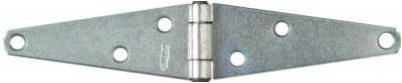 Heavy Duty Strap/Gate Hinge, Zinc, 4 In.