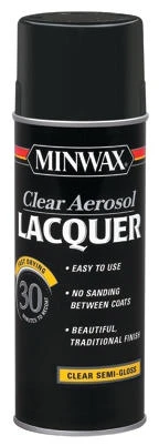 Clear Lacquer, Semi-Gloss, 11.5 oz. Aerosol