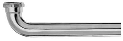 Slip Joint Waste Arm Drain Pipe, Chrome Plated, 22-gauge, 1-1/2 X 7-inch