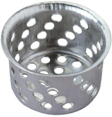 1-1/2-inch Diameter Chrome Crumb Cup With Center Post - Master Plumber Model 861-401
