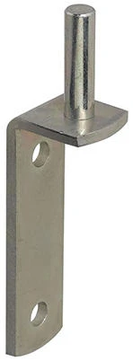 Gate Pintle, 298BC, Zinc, 1/2 In.