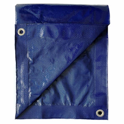 Blue Polyethylene Storage Tarp Cover, 12 Feet by 16 Feet