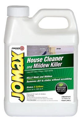 Zinsser Jomax House Cleaner and Mildew Killer, 1 Qt.