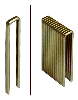 Galvanized Staples, Narrow Crown, 18 Gauge, 1 x .25-In., 1,000-Ct.
