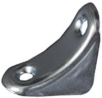 4-Pk., 1 x 3/4 In. Zinc Chair/ Corner Brace