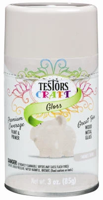 Craft Spray Paint, Smokey Beige Gloss, 3-oz.