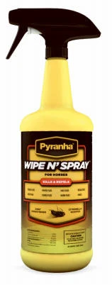 PYRANHA WIPE N SPRAY QUART RTU