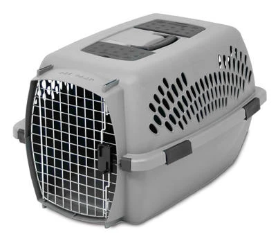 Light Gray Pet Carrier For Pets Up To 20 Pounds, Model 21085