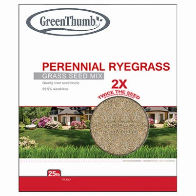 Perennial Ryegrass Seed Mix 25 Pounds Covers 3500 Square Feet