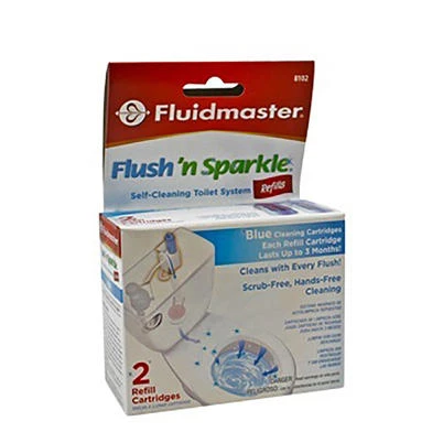 Toilet Bowl Cleaner Refill Cartridge, #8100, 2-Pk.