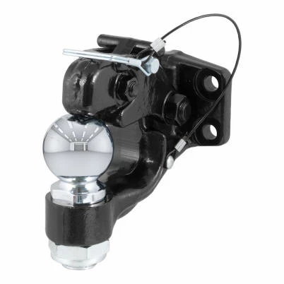 Pintle Hitch + 2-5/16 In. Trailer Ball, 16,000 Lbs., Mount Required