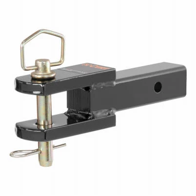 Clevis Pin Hitch Ball Mount, Fits 2 In. Receiver, 6,000 Lbs., 1 In. Hole
