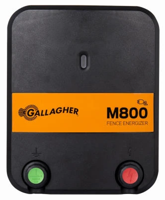 Electric Fence Charger, M800, 8 Joules, 110-Volt