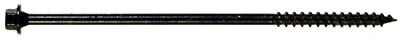 TimberTite Exterior Wood Screws, Black Ceramic, 1/4 x 6-In. 50-Pk.