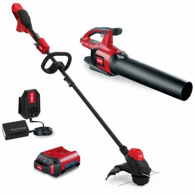 60V Trimmer/Blower Combo Kit