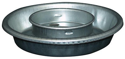 Chicken Drinker Base Attaches to Quart Jar for Poultry Watering