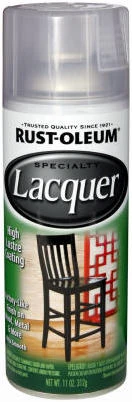 Specialty Lacquer Spray Paint, Clear, 11-oz.