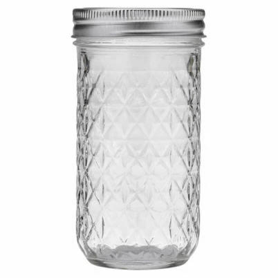 Quilted Crystal Jelly Jar 12 oz. 12-Pk.