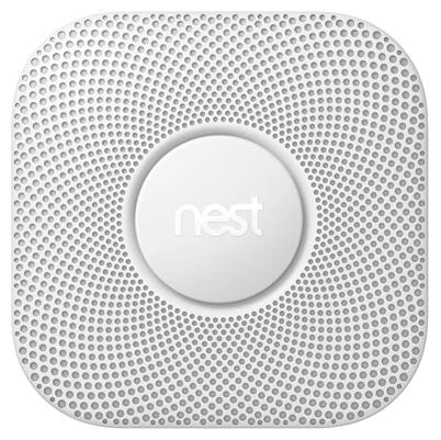 Nest Protect Second Generation Smart Smoke and Carbon Monoxide Alarm Hardwired with Battery Backup