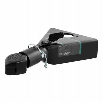 Black A-Frame Trailer Coupler, 2-5/16 In. Hitch Ball, 12,500 Lbs.