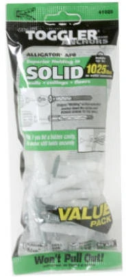Alligator Masonry Anchors, Flanged, 5/16-In., 20-Pk.