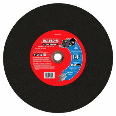Steel Demon Metal High Speed Cut Off Disc, 20mm Arbor, 14-In.