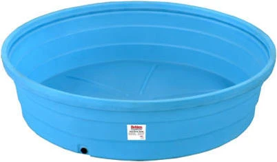 Stock Tank, Polyethylene, 8 Ft. Round, 625 Gallons