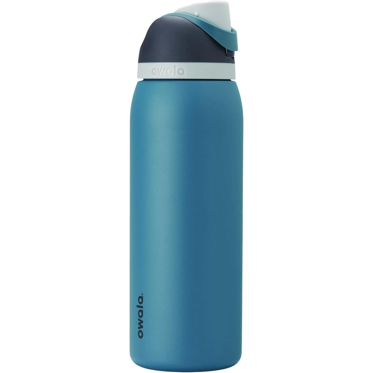Owala FreeSip 40 Oz. Stainless Steel Insulated Tumbler, Blue Oasis