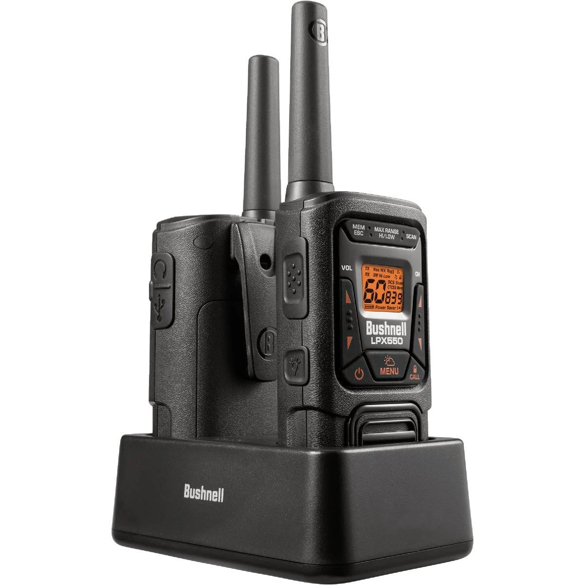 Bushnell 60-Channel 2W FRS Walkie Talkie