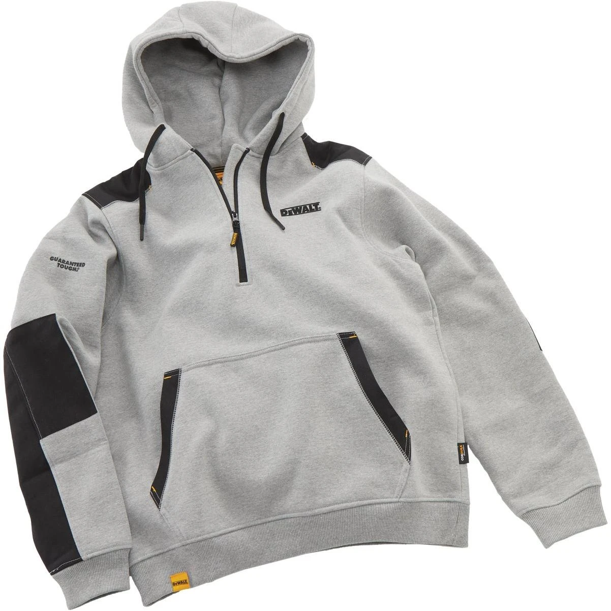 DEWALT Tough Medium Heather Gray Hooded Sweatshirt