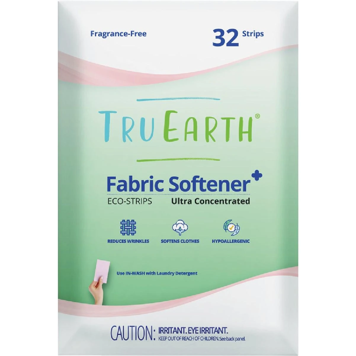 Tru Earth Eco-Strips Fragrance-Free Fabric Softener (32-Loads)